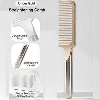 Portable Professional Hair Straightening Massage Brush for Volumizing - Elite Series
