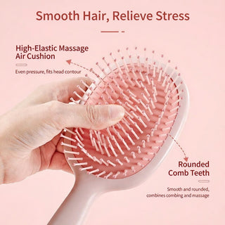 Premium Anti-Static Air Cushion Massage Brush for Voluminous Hair