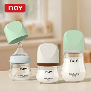 Nay Brand Premium Quality Glass Feeder Bottle for Baby