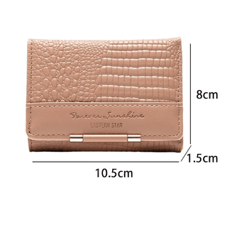 Korean Version PU Leather Women's Coin Purse Wallet