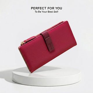European Style Drawstring Card Holder Clutch Bag Wallet