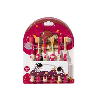 Children's Soft Bristle Space Toothbrush Set