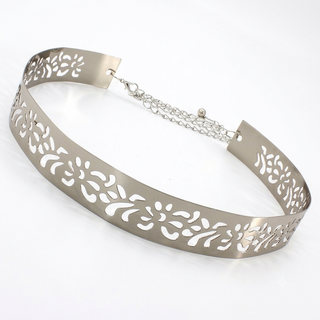 Exclusive Metal Cut Design Waist Belt for Female