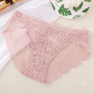 European Style Lace Briefs Comfortable Panties