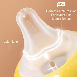 Third Generation Pigeon Style Wide Diameter Feeding Bottle nipple