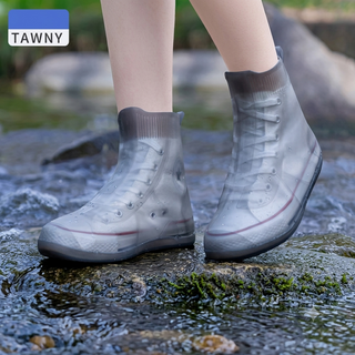 Non-Slip Silicone Shoe Covers Mid-Tube