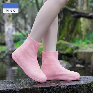 Non-Slip Silicone Shoe Covers Mid-Tube