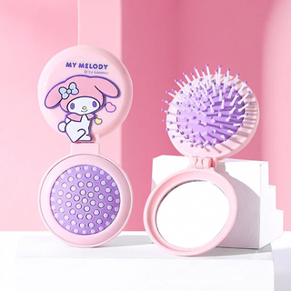 Cinnamoroll & Kuromi Cute Folding Pocket Travel Hair Comb
