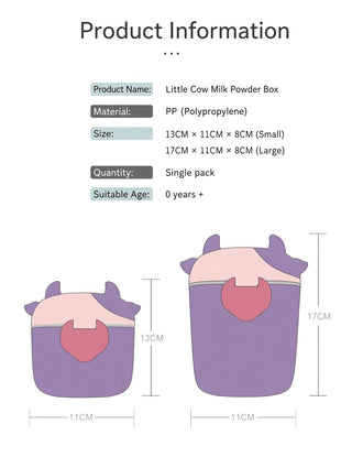 Portable Moisture Proof Large Capacity Air Tide Baby Food Storage Box