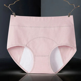 Cotton Women's High Waist Leak-Proof Menstrual Underwear 4-Pack