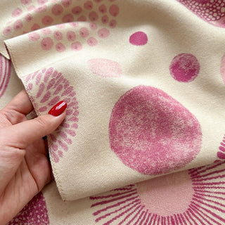 Floral Bloom Luxurious Elegant Design Winter Shawl Scarf
