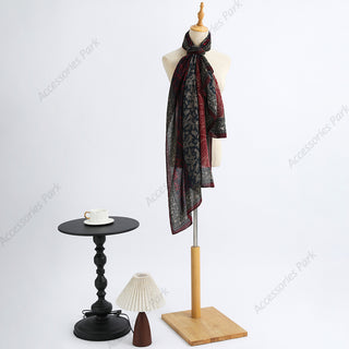 Classic Style Multicolour Premium Cotton and Linen Scarf