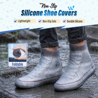 Non-Slip Silicone Shoe Covers Mid-Tube