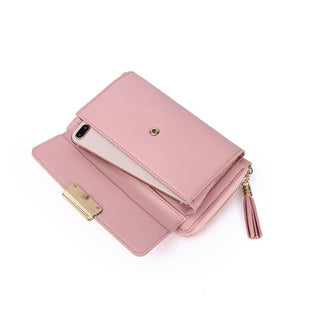 Compact Style PU Shoulder Messenger Bag for Female
