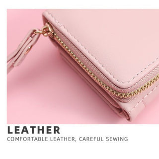 Women's Versatile Embroidery Premium Coin Purse Wallet