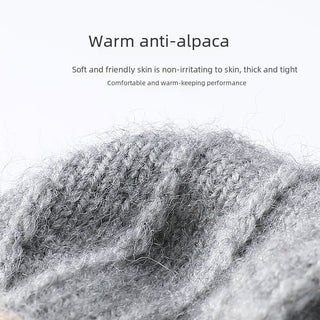 Flip Cover Knitted Half Finger Hand Gloves