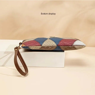 Retro Style Women's Luxury Versatile Zipper Purse