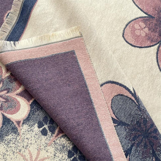 Vintage Ethnic Style Floral Patterned Winter Shawl For Women