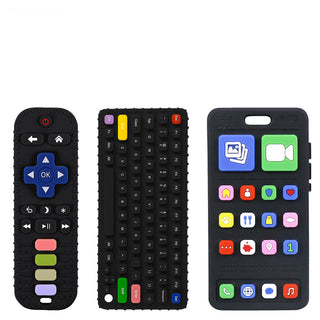 Silicone Mobile Phone Teether for Babies