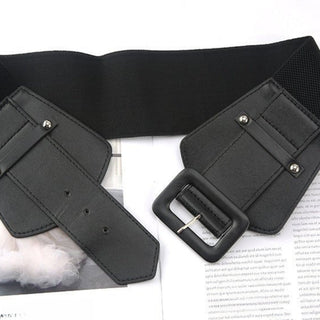 Korean Edition Retro Adjustable Waist Cover Women's Embellished Corset Belt