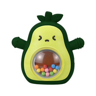 Food Grade Silicone Avocado Teething Toy for Babies