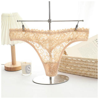 American Style Cut-Out Panties Temptation Cotton Lace Thong Panties