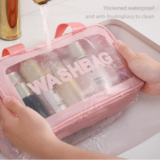 Waterproof Travel Toiletry Bag with Wet Dry Separation