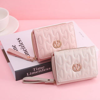 Women's Versatile Embroidery Premium Coin Purse Wallet