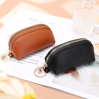 Korean Version Cowhide Women's Coin Purse Wallet