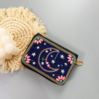 Handmade Women's Ethnic Style Retro Design Card Holder Wallet