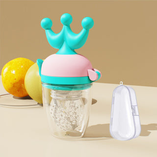 High Quality Royal Crown Baby Pacifier with Food Supplement Chamber