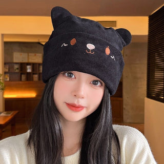 Women's Knitted Beanie hat for Winter