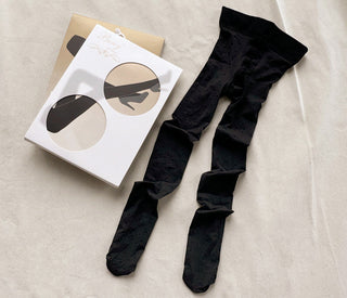 Japanese Style Thin Stockings 15D Velvet Women's cute Polka dot Pantyhose