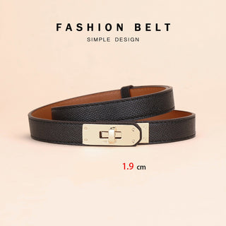 Women's Irregular Alloy Buckle Belt