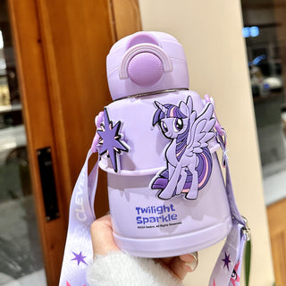 Hitai 316 Steel Kids Bottle Straw 600ml Pony Design Edition