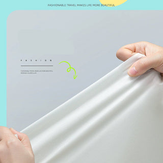 Non-Disposable EVA Rain Poncho for Adults Portable Travel