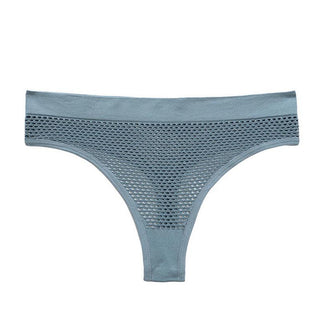 Mesh Seamless Transparent Ultra thin women's thong  Panties