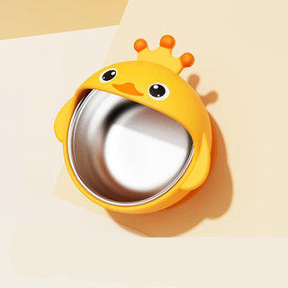 Anti Fall Silicone Complementary Food Bowl for Children