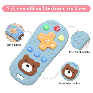 Silicone Bear Teething Toy for Babies