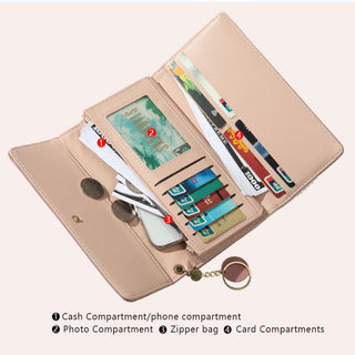 Large capacity High End Fashion Purse Wallet for Women