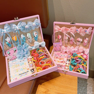 61 Pcs Exclusive Hair Accessories Set Gift Box for Girls