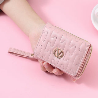 Women's Versatile Embroidery Premium Coin Purse Wallet