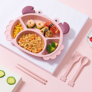 Crab Shape Cute Dine Set for Children