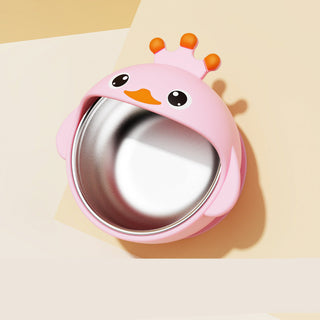Anti Fall Silicone Complementary Food Bowl for Children