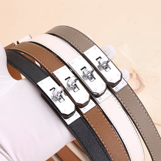 Women's Irregular Alloy Buckle Belt