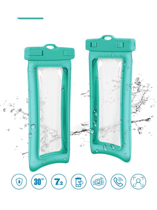 Double Airbag Waterproof Phone Pouch for Swimming Diving Touchscreen
