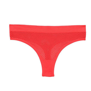 Mesh Seamless Transparent Ultra thin women's thong  Panties
