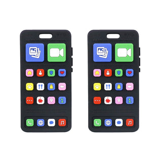 Silicone Mobile Phone Teether for Babies