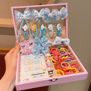 61 Pcs Exclusive Hair Accessories Set Gift Box for Girls