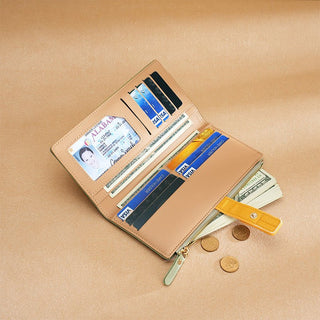 European Style Drawstring Card Holder Clutch Bag Wallet